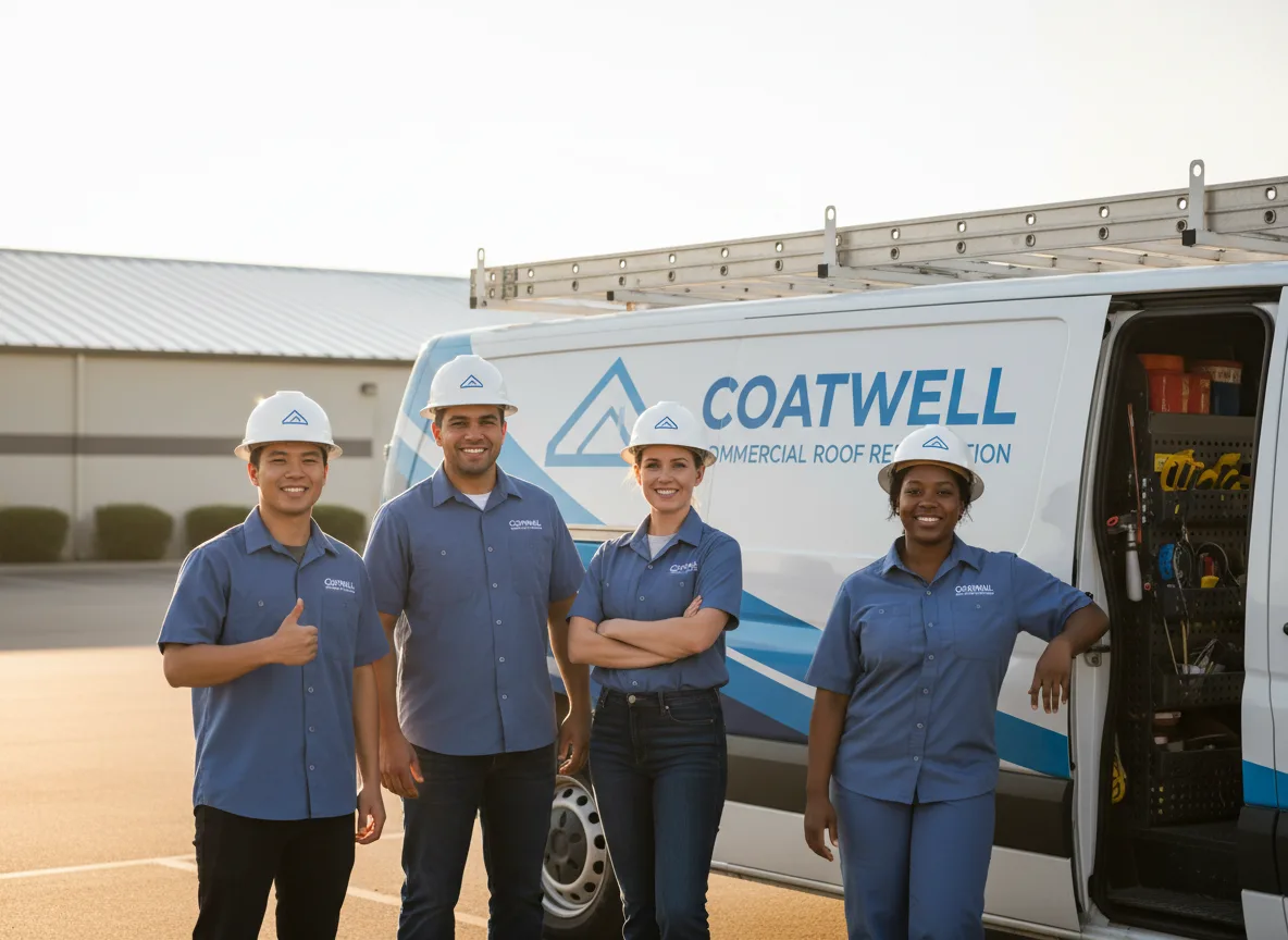 Commercial roof coating company in Depew, NY